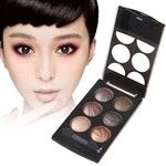 Paleta 6 cores  sombras Matte & Shimmer